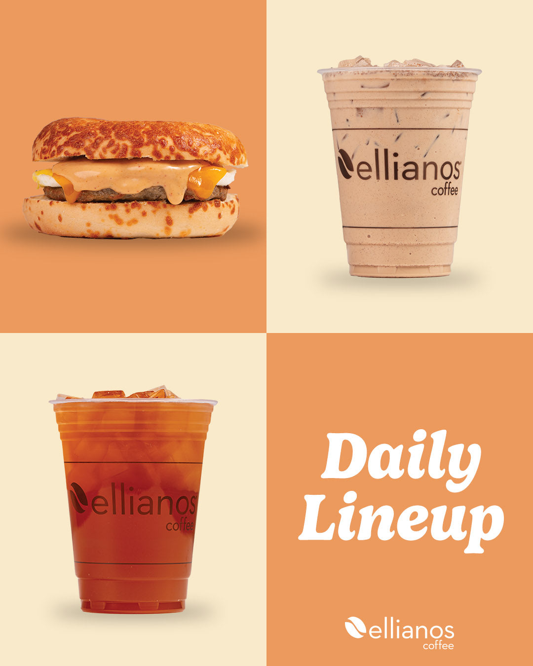 Ellianos Coffee Launches the Daily Lineup, a New Limited-Time Promotion Featuring Three Fan Favorites
