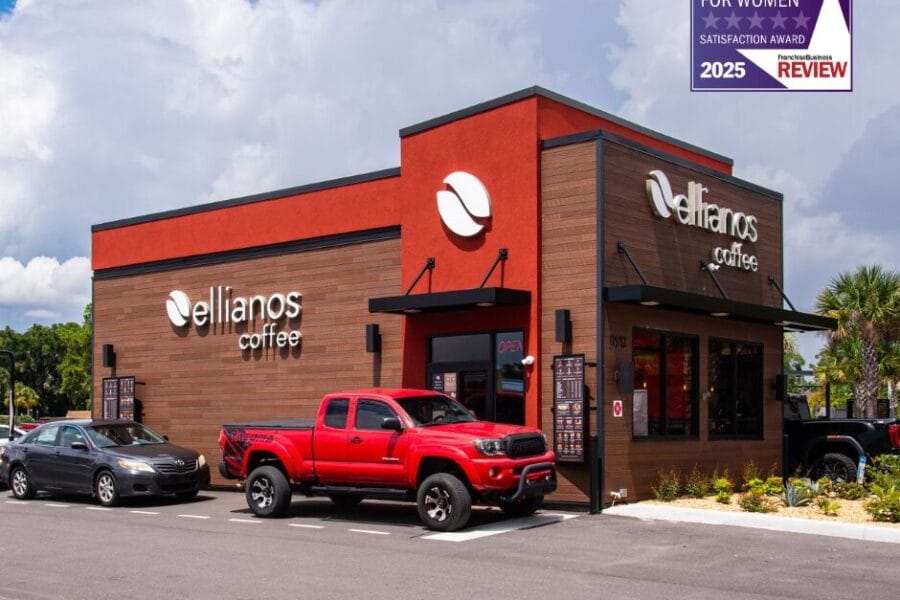 Ellianos Coffee Named a 2025 Top Franchise for Women by Franchise Business Review