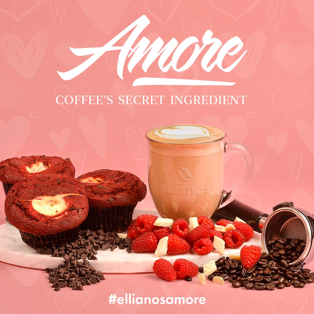 Ellianos Coffee to Celebrate the Month of Love with "Amore" Promotion