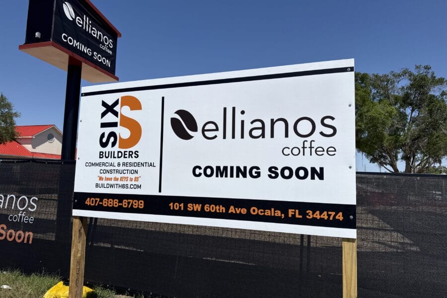 Ellianos Coffee Begins Construction on Second Ocala Location