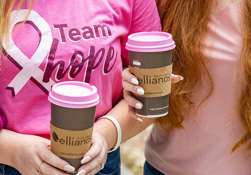 Ellianos Coffee Supporting National Breast Cancer Foundation (NBCF) This October