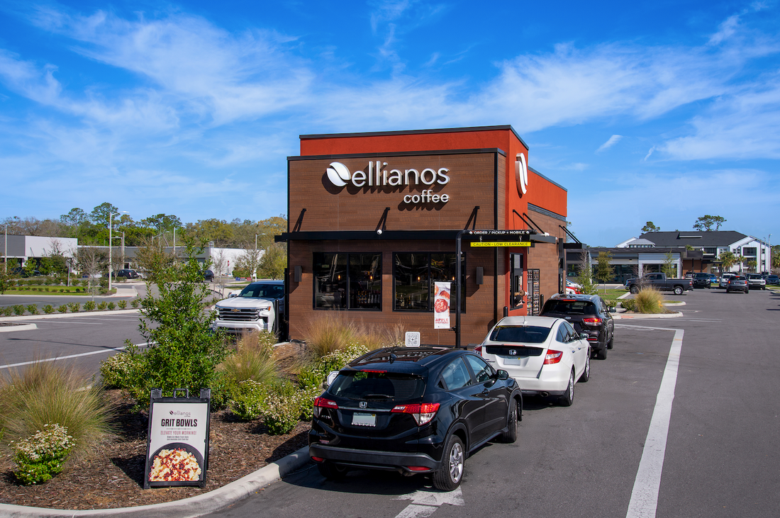 Ellianos Coffee location near Tower Road in Gainesville, Florida