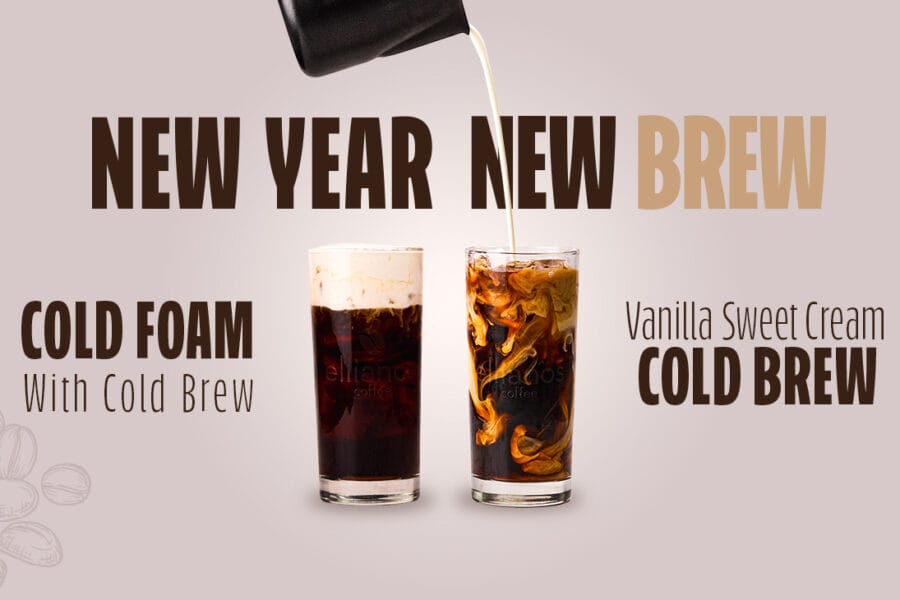 Ellianos Coffee Introduces New Year New Brew Promotion with Two Menu Additions