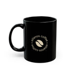 Ellianos Emblem Mug white ceramic mug showing handle side