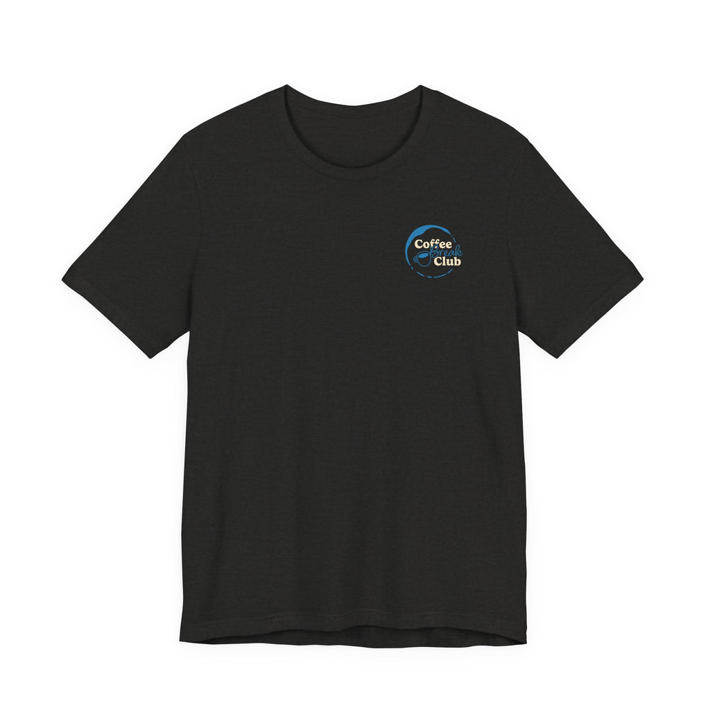 Ellianos Coffee Break Club T-Shirt t-shirt, worn on model, side