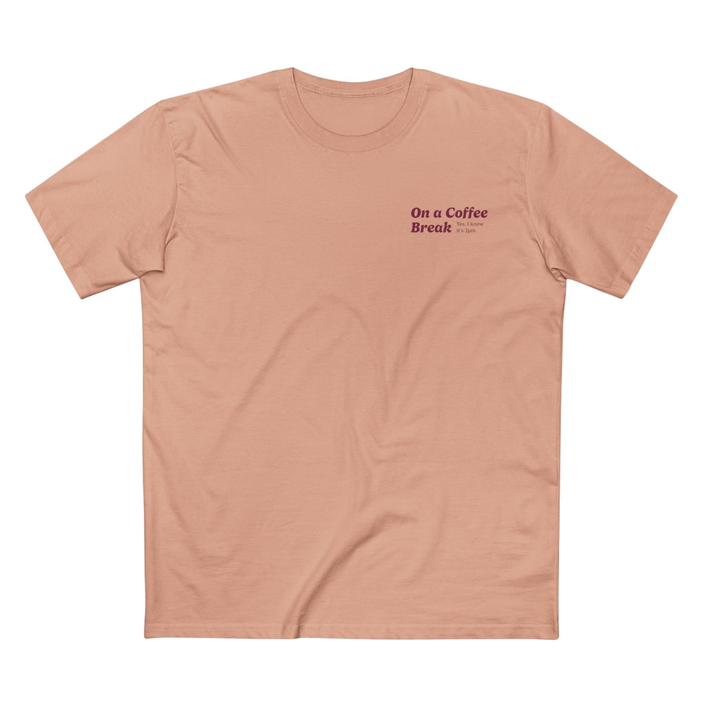Ellianos On a Coffee Break T-Shirt t-shirt, lifestyle shot