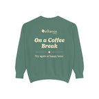 Ellianos On a Coffee Break Crewneck crewneck sweatshirt, detail view
