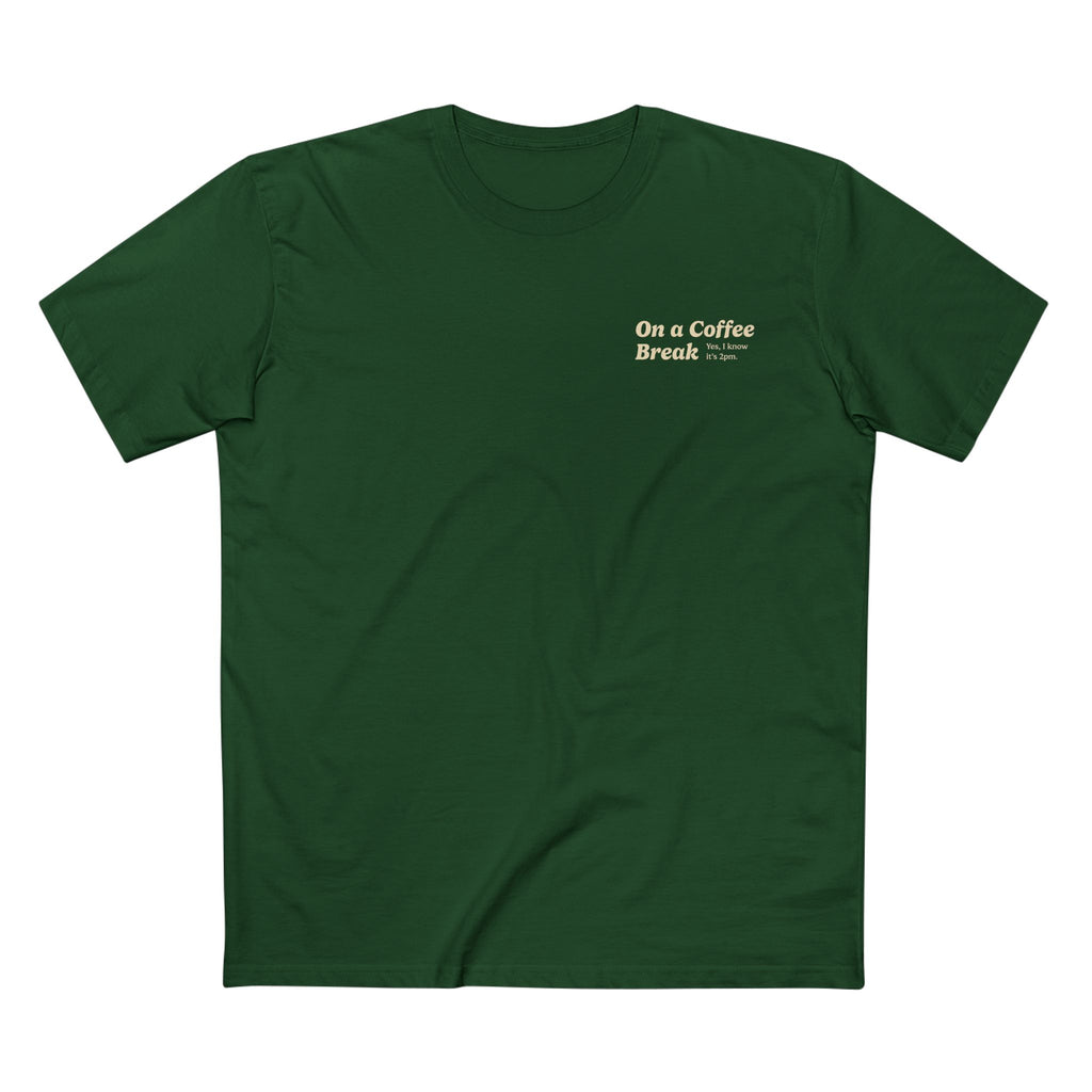 Ellianos On a Coffee Break T-Shirt t-shirt, alternate angle