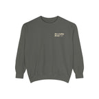 Ellianos On a Coffee Break Crewneck crewneck sweatshirt, worn on model, back