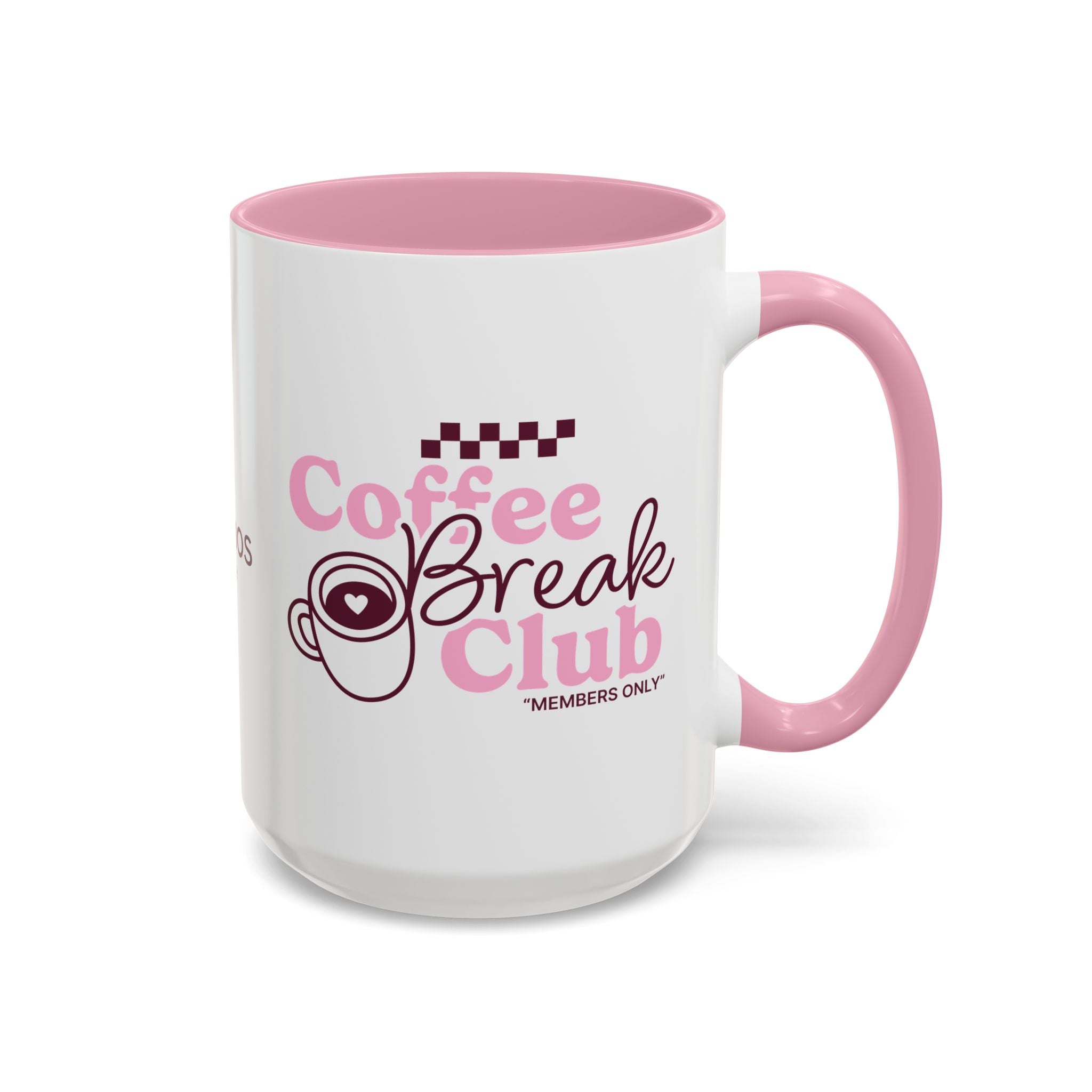 Coffee Break Colored Mug - Pink
