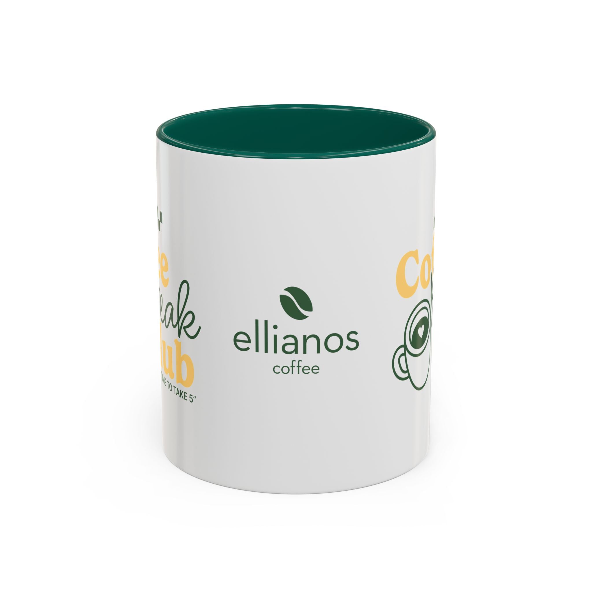 Coffee Break Colored Mug - Green