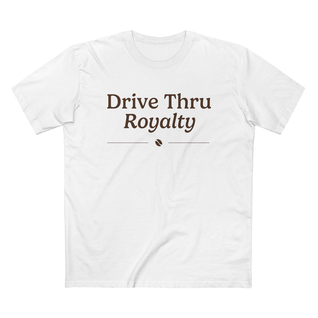 Ellianos Drive Thru Royalty T-Shirt t-shirt, worn on model, side