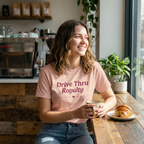 Ellianos Drive Thru Royalty T-Shirt t-shirt in pink
