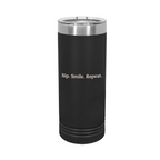 Ellianos Sip Smile Repeat Tumbler insulated tumbler showing full wrap-around design
