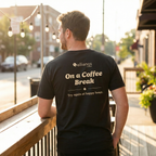 On a Coffee Break T-Shirt - back view