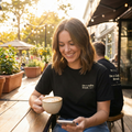Ellianos On a Coffee Break T-Shirt t-shirt in black