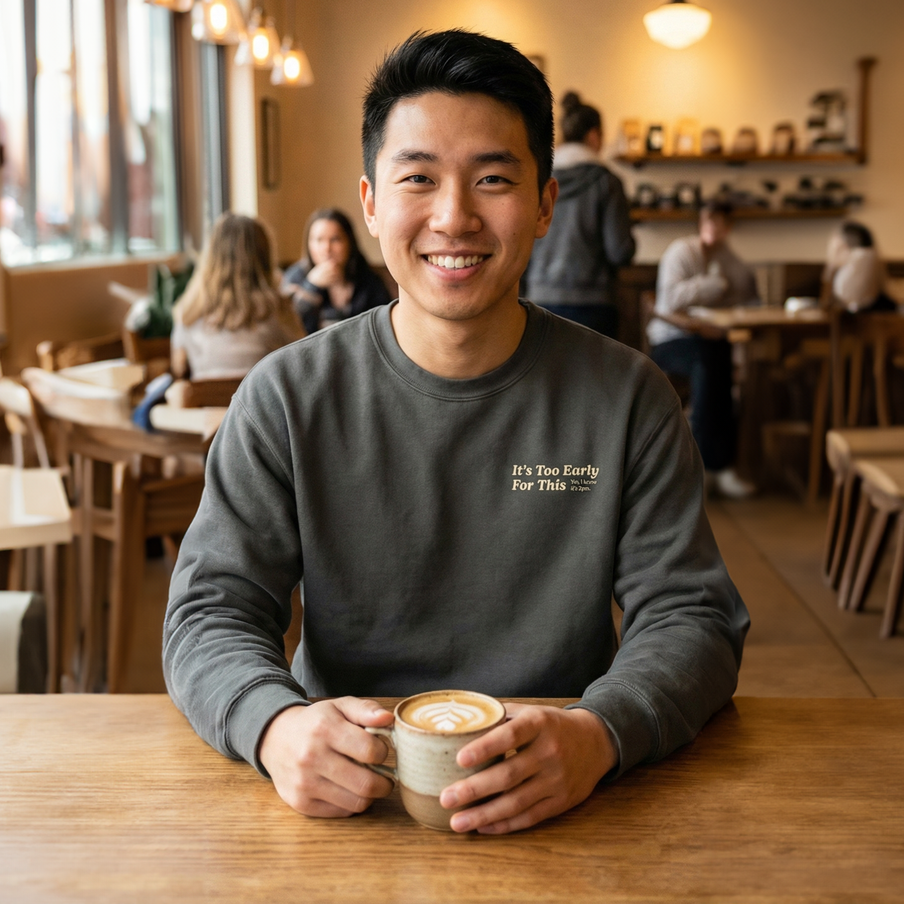 It's Too Early For This Crewneck