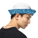 Ellianos Coffee reversible bucket hat, exterior right side