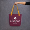 Ellianos Tote Bag tote bag with all-over print design, front view