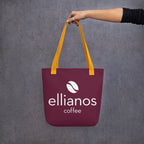 Ellianos Tote Bag tote bag with all-over print design, front view