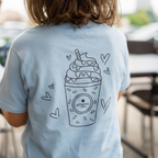 Ellianos Kids Milkshake Tee t-shirt, front design view