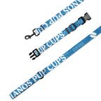 Ellianos Pet collar & leash showing clasp and adjustable fit