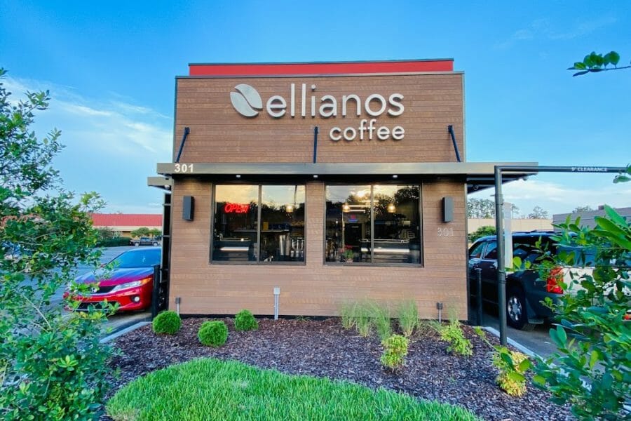 Ellianos Coffee on Blanding First Anniversary