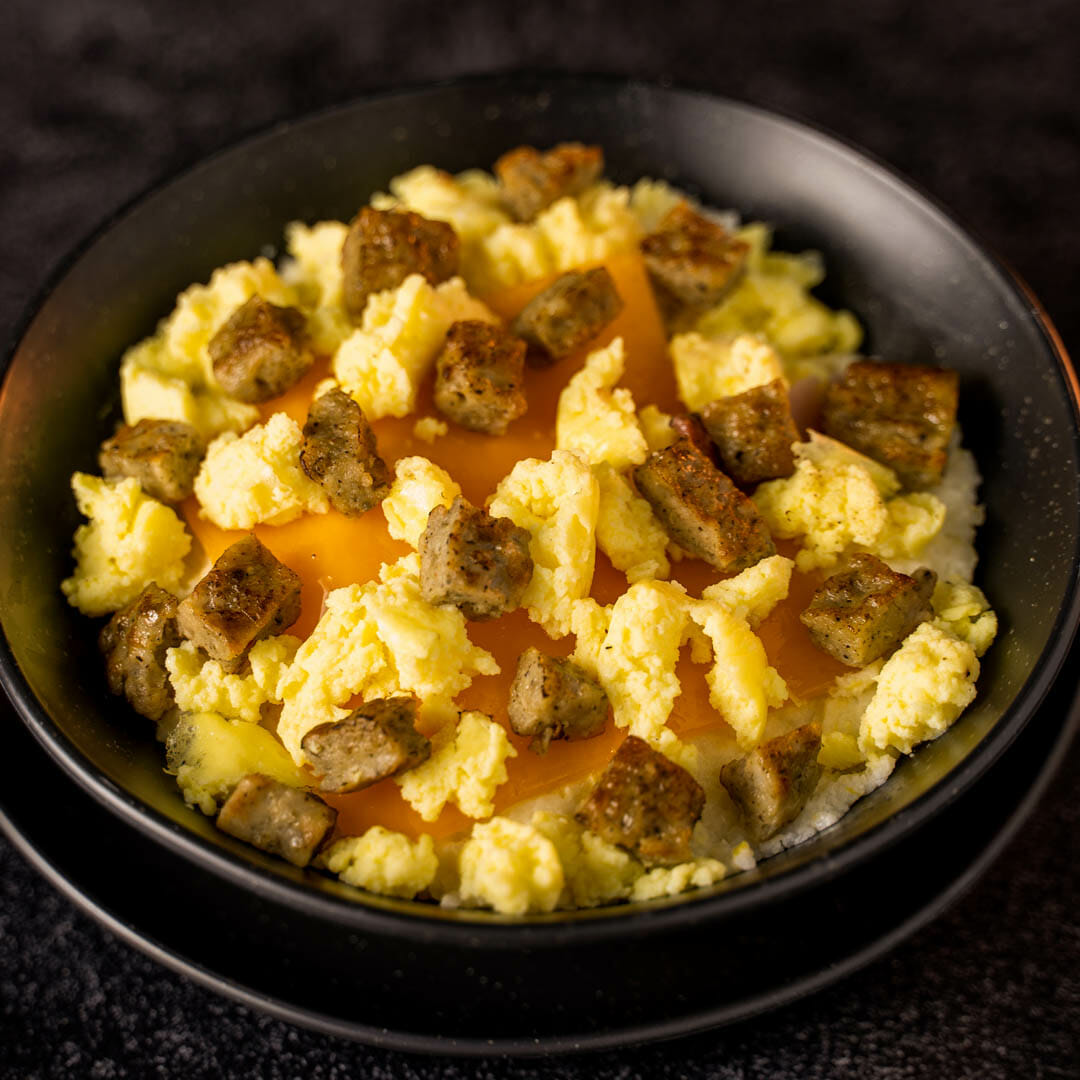 Ellianos Sausage Egg and Cheese Breakfast Bowl