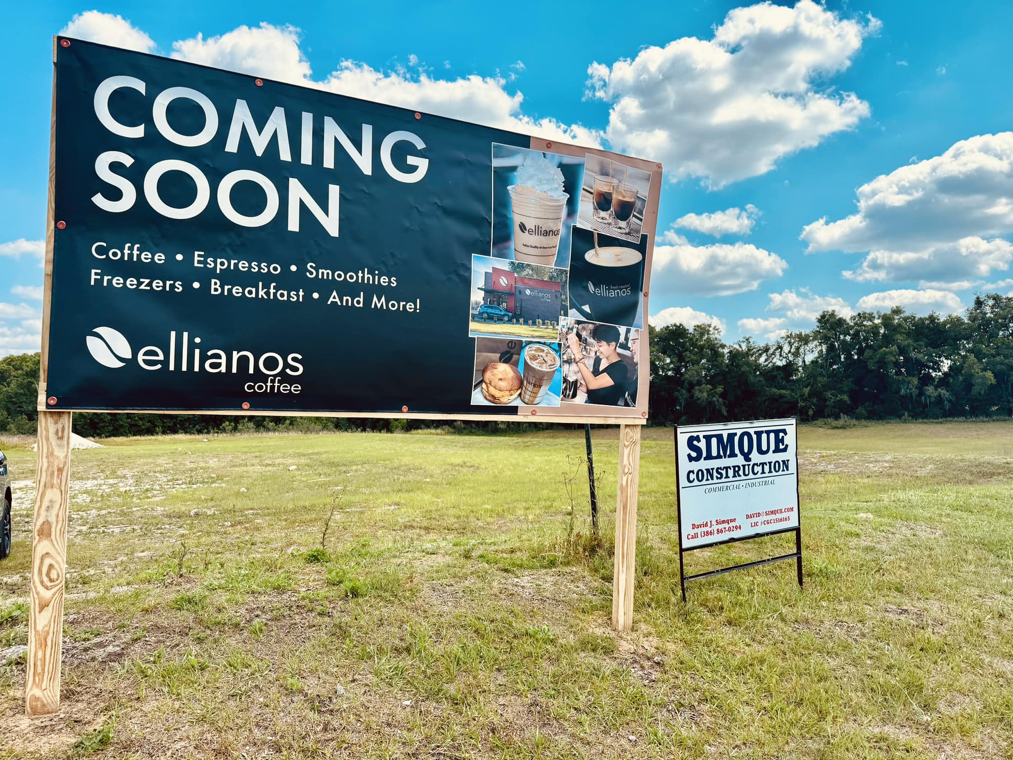 Ellianos Coffee Coming Soon in Ocala, Florida