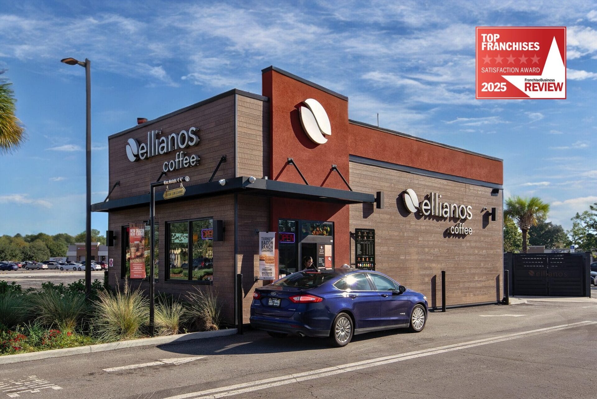 Ellianos Coffee Named a 2025 Top Franchise by Franchise Business Review